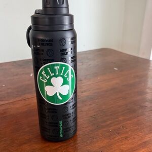 Celtics Black and Green Water Bottle